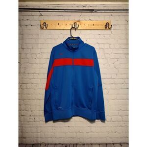 Nike full zip men's red and blue jacket size small*